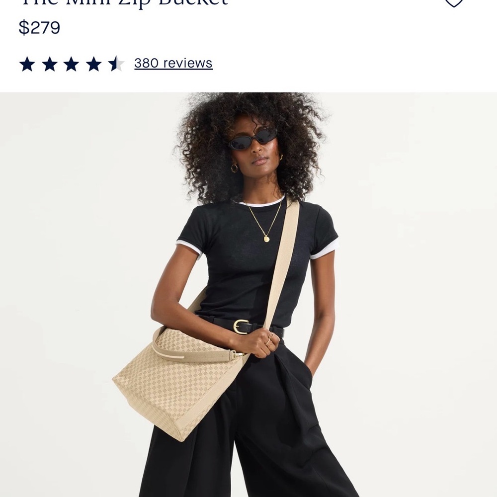 Rothy’s Mini bucket bag
